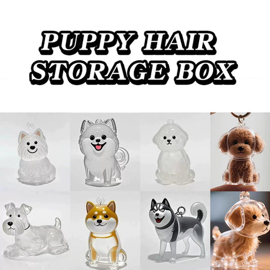 Dog Hair Memory Charms – Set of 8